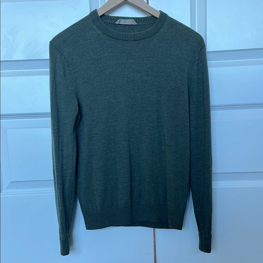 Everlane Men's Green Sweater